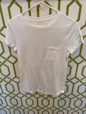 COTTON CITIZEN Classic White Pocket Tee!